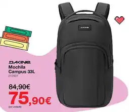 Staples Dakine Mochila Campus 33L promoção