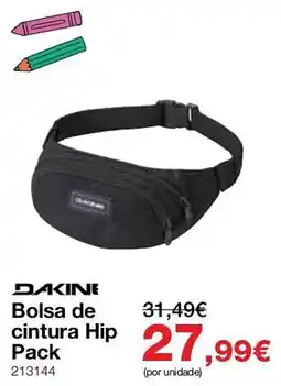 Staples Bolsa de cintura Hip Pack Dakine promoção