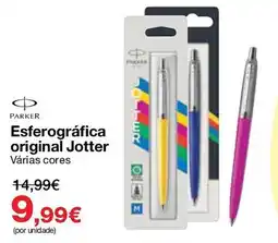 Staples Parker esferográfica original Jotter promoção