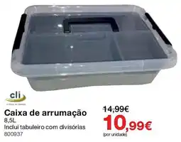 Staples Cli caixa de arrumação promoção