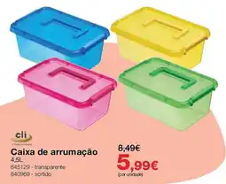 Staples Caixa de arrumação cli promoção
