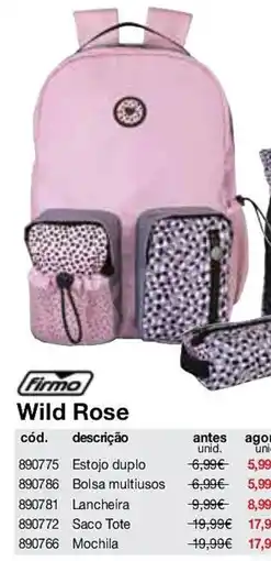 Staples Firmo Wild Rose promoção