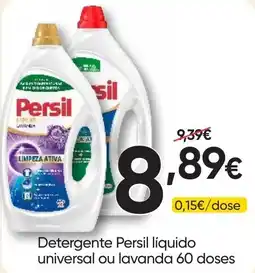 Froiz Detergente Persil liquido universal ou lavanda promoção