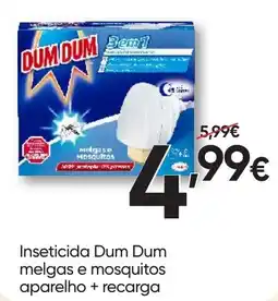 Froiz Inseticida Dum Dum melgas e mosquitos aparelho + recarga promoção