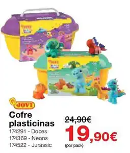 Staples Cofre plasticinas Jovi promoção
