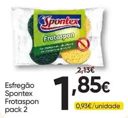 Froiz Esfregão Spontex Frotaspon pack 2 promoção