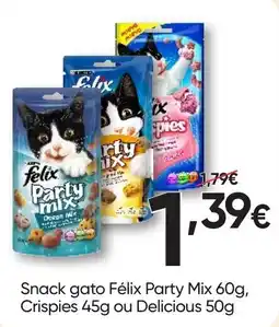 Froiz Snack gato Félix Party Mix promoção