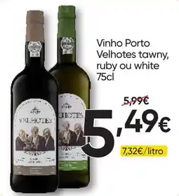 Froiz Vinho Porto Velhotes tawny, ruby ou white promoção