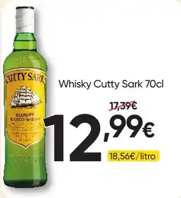 Froiz Whisky Cutty Sark promoção