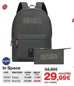 Staples In Space mochila promoção