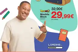 Staples Mochila Block promoção