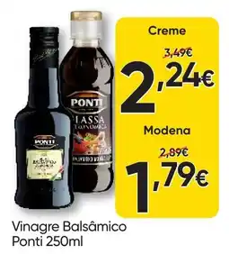 Froiz Vinagre Balsâmico Ponti promoção