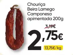 Froiz Chouriça Beira Lamego Camponesa apimentada promoção
