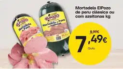 Froiz Mortadela elpozo de peru clássica ou com azeitonas promoção