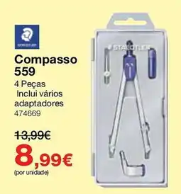 Staples Compasso 559 promoção