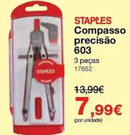 Staples Staples compasso precisão 603 promoção