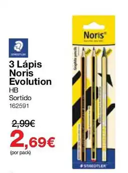 Staples Lápis Noris Evolution promoção