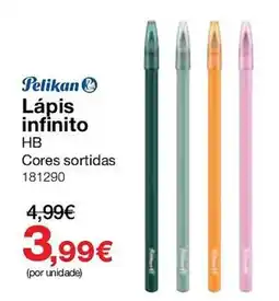 Staples Pelikan Lápis infinito HB promoção