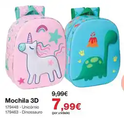 Staples Mochila 3D promoção