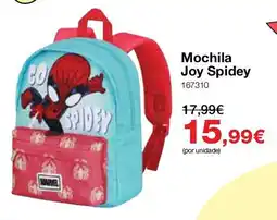 Staples Mochila Joy Spidey promoção