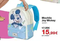 Staples Mochila joy mickey promoção