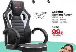 Staples Cadeira Gaming Racer promoção