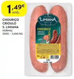 Spar Chouriço crioulo s. limiana promoção