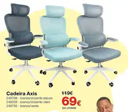 Staples Cadeira Axis promoção