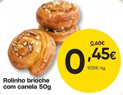 Froiz Rolinho brioches com canela promoção