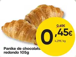 Froiz Panike de chocolate redondo promoção