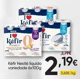 Froiz Kéfir Nestlé líquido promoção
