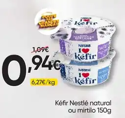 Froiz Kéfir Nestlé natural ou mirtilo promoção