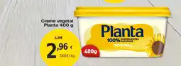 Froiz Creme vegetal planta promoção