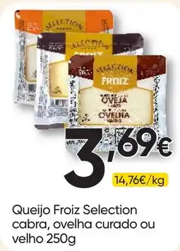 Froiz Queijo Froiz Selection promoção