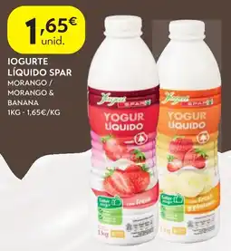 Spar Yogurt spar iogurte líquido spar promoção