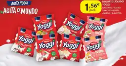 Spar Iogurte líquido yoggi promoção