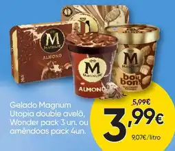Froiz Gelado Magnum Utopia double avelã promoção
