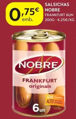 Spar Salsichas nobre frankfurt originais promoção