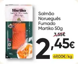 Froiz Salmão Norueguês Fumado Martiko promoção