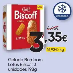 Froiz Gelado Bombom Lotus Biscoff promoção