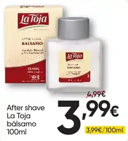 Froiz After shave La Toja bálsamo promoção