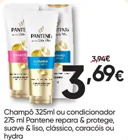 Froiz Pantene champô ou condicionador promoção