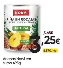 Froiz Ananás norvi em sumo promoção