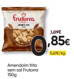 Froiz Amendoim frito sem sal Frutorra promoção