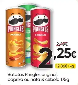 Froiz Batatas Pringles original, paprika ou nata & cebola promoção