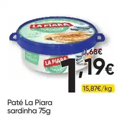 Froiz Paté La Piara sardinha promoção