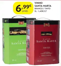 Spar Vinho santa marta promoção
