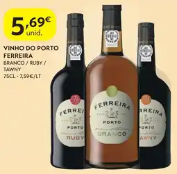 Spar vinho do porto ferreira branco / ruby / tawny promoção