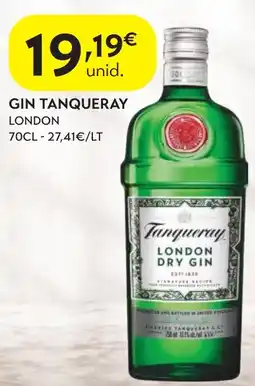 Spar gin tanqueray london promoção