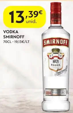 Spar Vodka smirnoff promoção